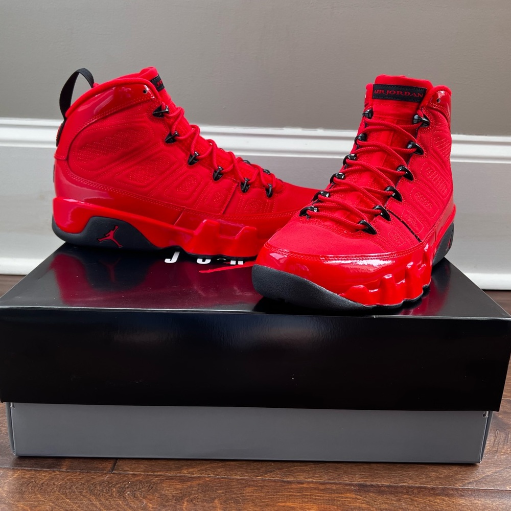 Air Jordan 9 Chile Red Sz 10 DS